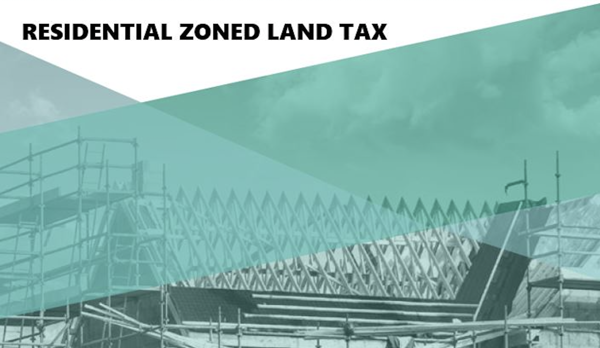 Residential Zoned Land Tax banner image